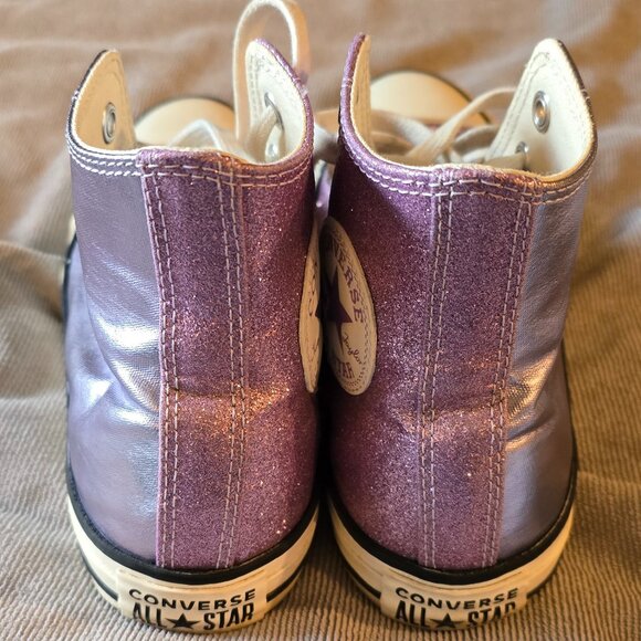 Converse Chuck Taylor All Star Metallic and Glitter Sneakers - Picture 6 of 7